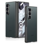 GKK For Samsung Galaxy Z Fold6 5G Case Protective PC+PU Phone Cover with Screen Film
