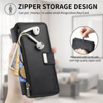 CASENEO MW-02 For iPhone 16 Leather Case Detachable Magnetic Phone Cover