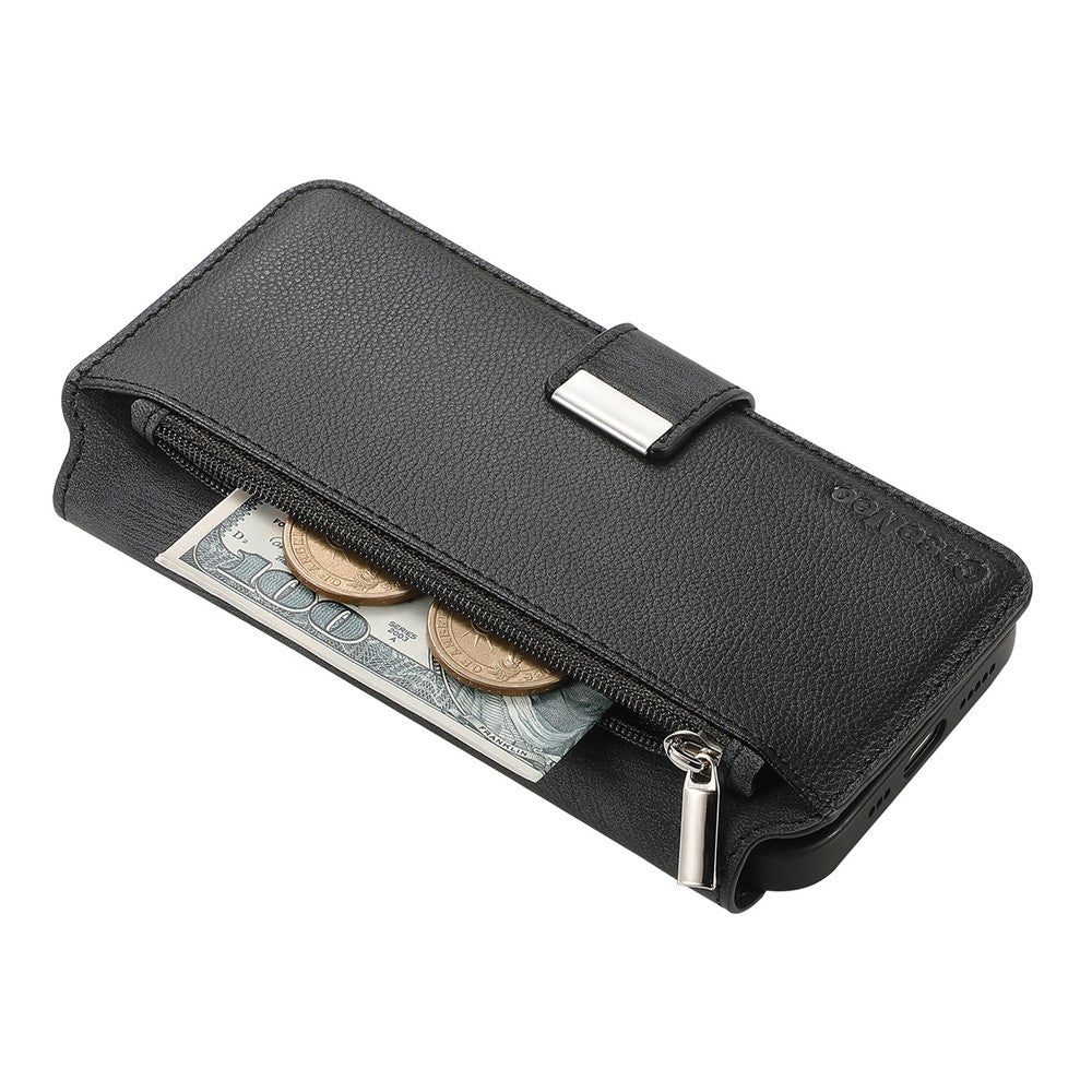 CASENEO MW-02 For iPhone 16 Leather Case Detachable Magnetic Phone Cover