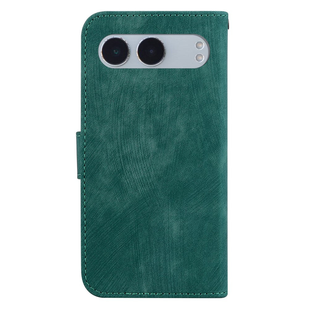 OnePlus Nord 4 Plånboksfodral Tiger Imprint Läder Stötsäkert mobilfodral
