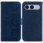 OnePlus Nord 4 Plånboksfodral Tiger Imprint Läder Stötsäkert mobilfodral
