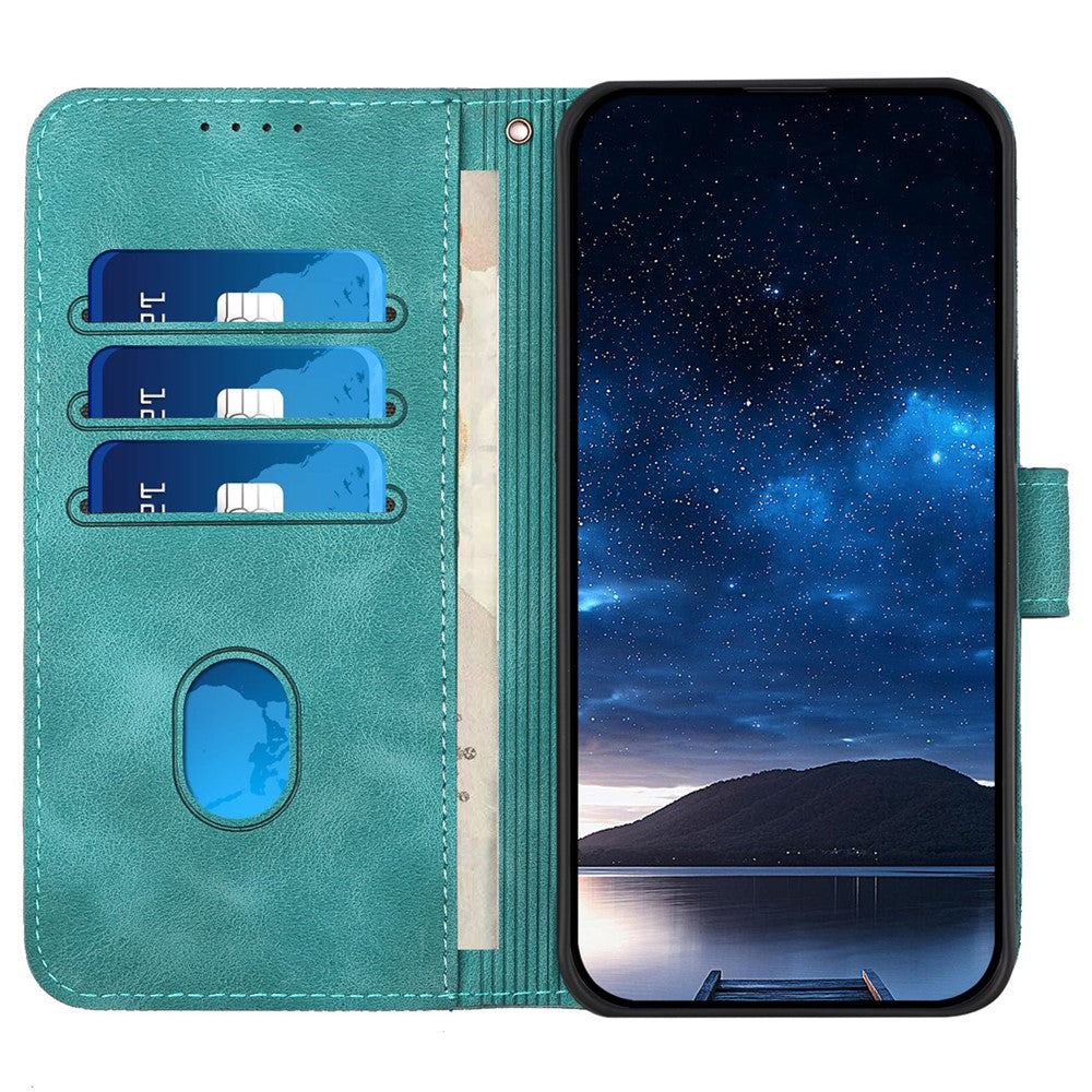 For Xiaomi Redmi Note 13 Pro+ 5G Leather Wallet Case Butterfly Flower Imprinted Phone Cover with Strap