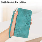 For Xiaomi Redmi Note 13 Pro+ 5G Leather Wallet Case Butterfly Flower Imprinted Phone Cover with Strap