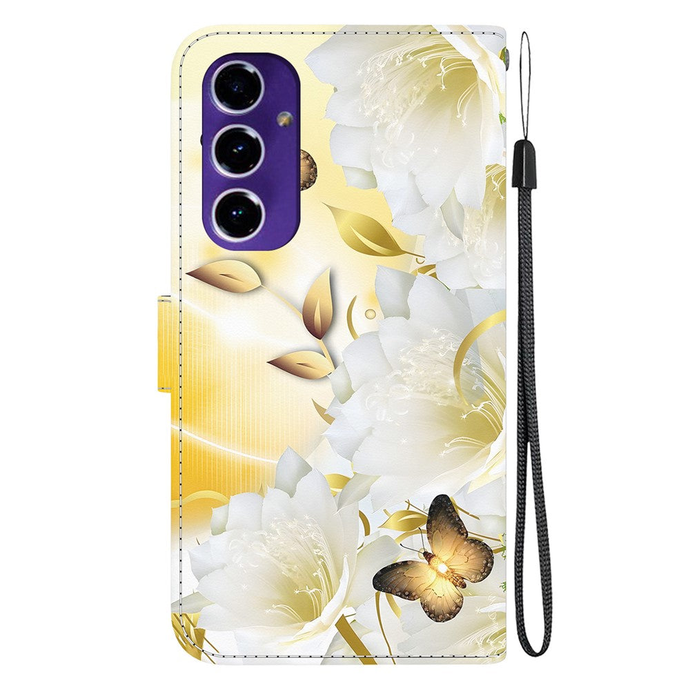 For Samsung Galaxy A16 5G / A16 4G Wallet Phone Case Anti-Drop Leather Flip Cover Pattern Printing