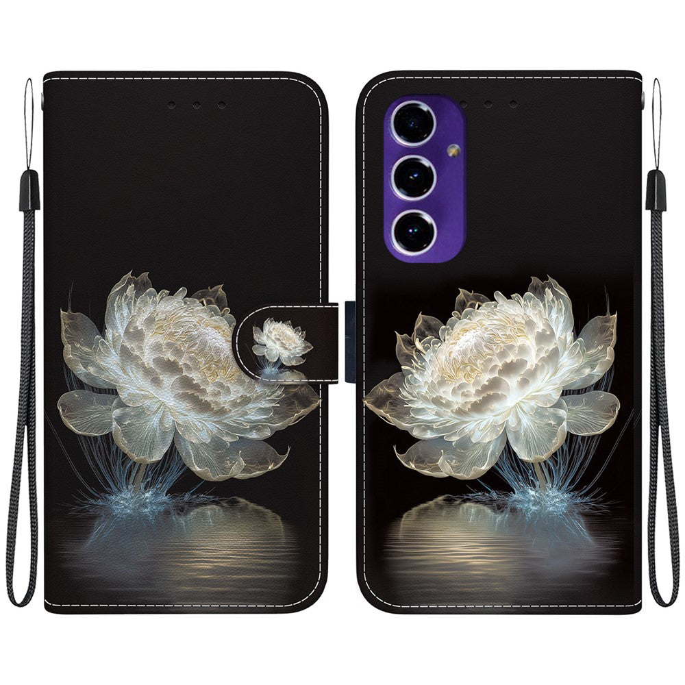 For Samsung Galaxy A16 5G / A16 4G Wallet Phone Case Anti-Drop Leather Flip Cover Pattern Printing