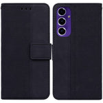 Til Samsung Galaxy A16 5G / A16 4G Etui Geometri Mønster Læderpung Telefoncover