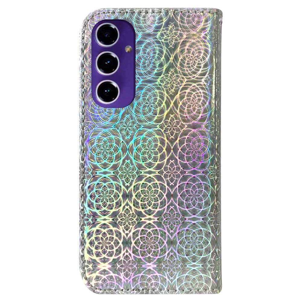 Til Samsung Galaxy A16 5G / A16 4G Stand Cover Dazzling Flower Læder Telefoncover