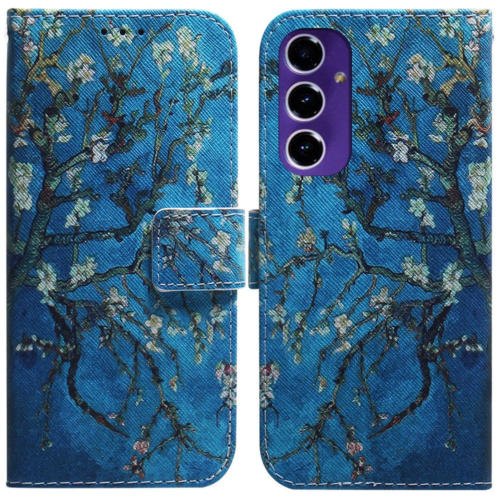 For Samsung Galaxy A16 5G / A16 4G Wallet Case Pattern Print Leather Phone Cover
