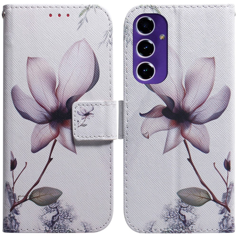 For Samsung Galaxy A16 5G / A16 4G Wallet Case Pattern Print Leather Phone Cover