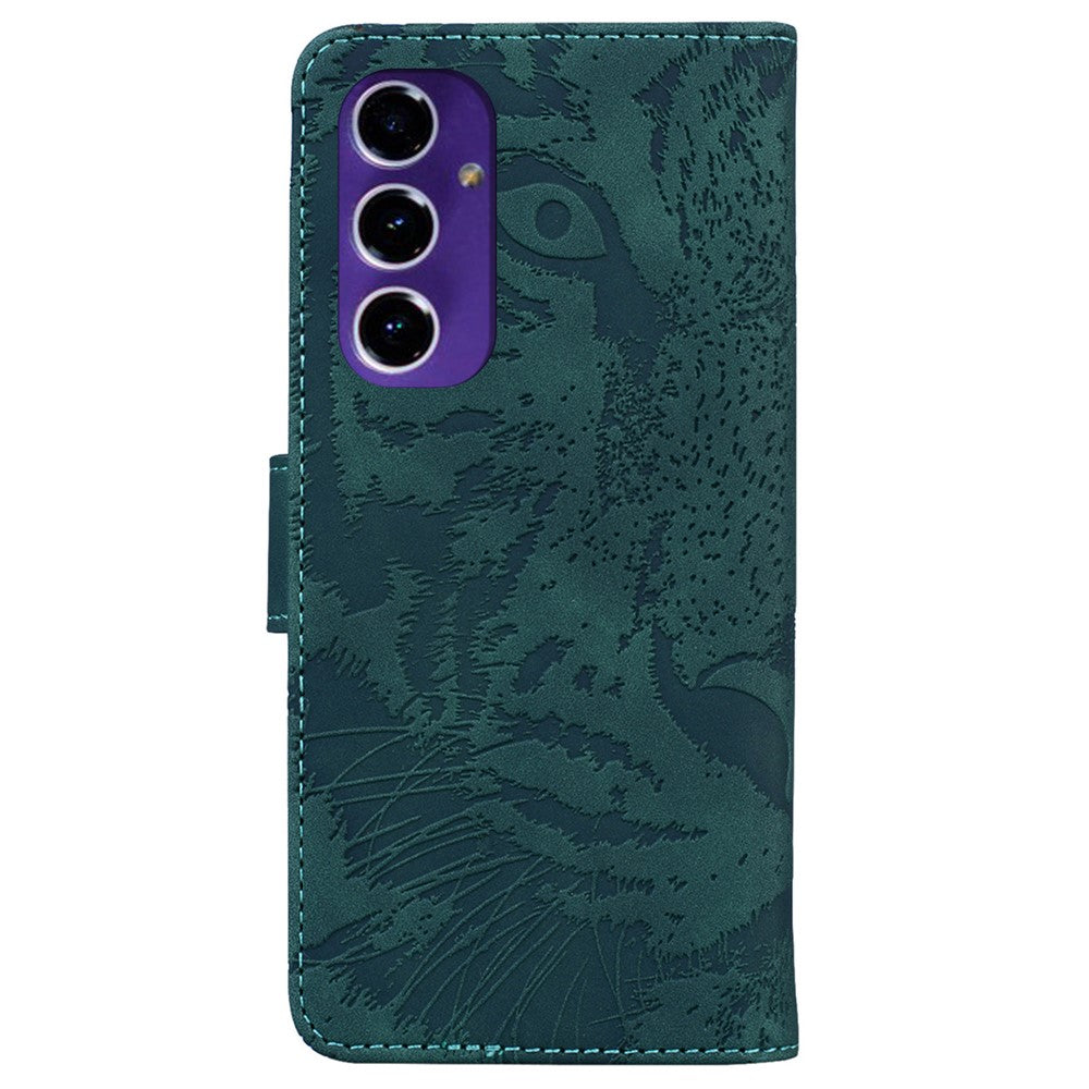 For Samsung Galaxy A16 5G / A16 4G Case Tiger Imprint Leather Wallet Phone Cover