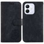 For Honor X60i 5G Wallet Case Tiger Imprint Leather Shockproof Phone Cover