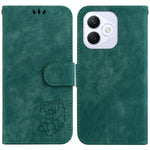 For Honor X60i 5G Wallet Case Tiger Imprint Leather Shockproof Phone Cover
