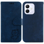 For Honor X60i 5G Wallet Case Tiger Imprint Leather Shockproof Phone Cover