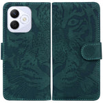 For Honor X60i 5G Case Tiger Imprint Leather Wallet Phone Cover