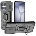 For Xiaomi Redmi K70 Ultra Case PC+TPU Kickstand Phone Protector with Lens Cover