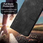 For Honor X8b 4G Leather Wallet Case Butterfly Flower Imprinted Phone Cover with Strap