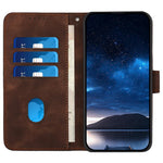 For Samsung Galaxy F55 5G / C55 5G / M55 5G Leather Wallet Case Butterfly Flower Imprinted Phone Cover with Strap