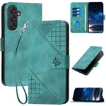For Samsung Galaxy F55 5G / C55 5G / M55 5G Leather Wallet Case Butterfly Flower Imprinted Phone Cover with Strap