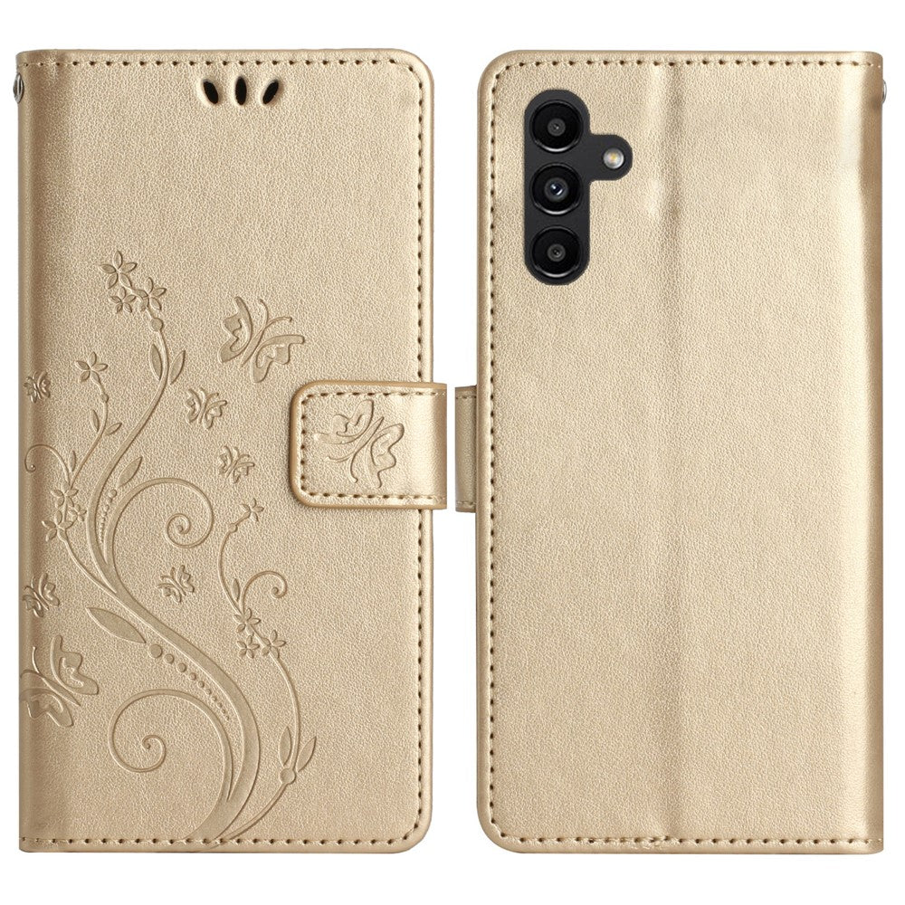 For Samsung Galaxy A16 5G / A16 4G Case PU Leather Phone Wallet Cover with Strap