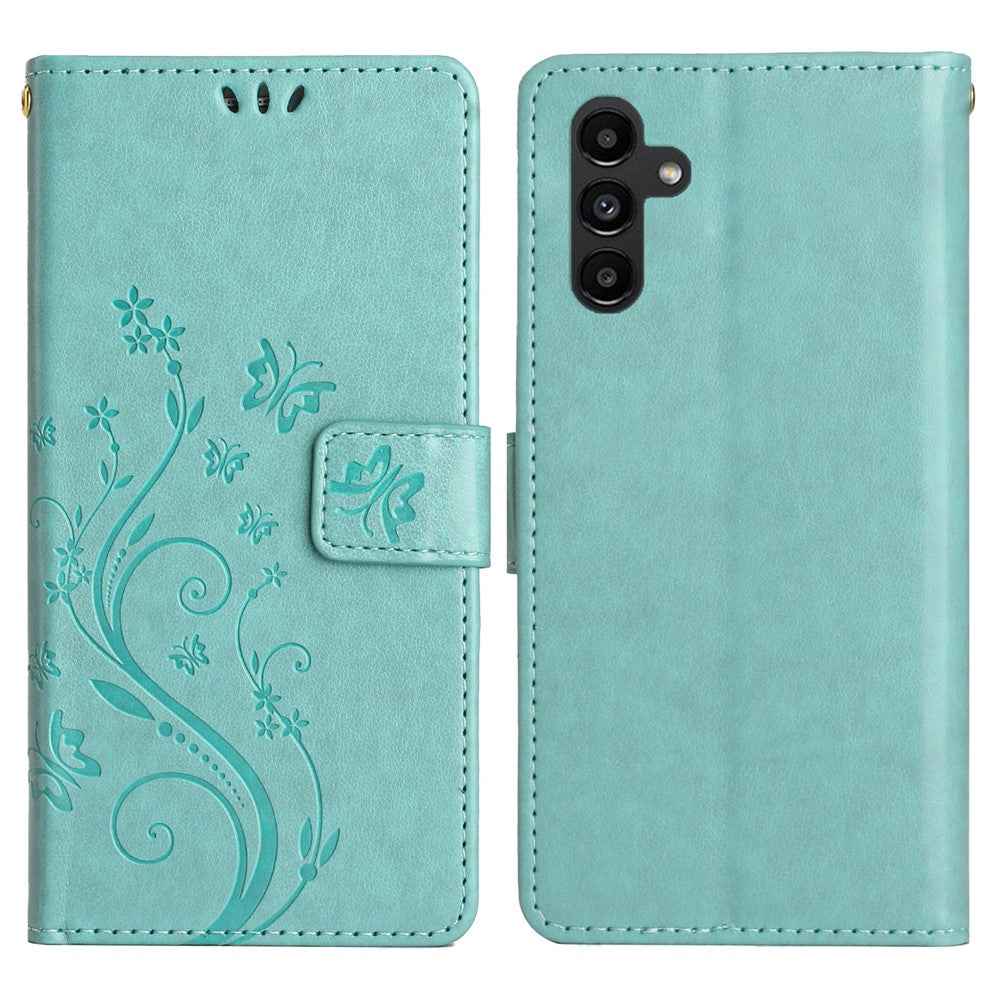 For Samsung Galaxy A16 5G / A16 4G Case PU Leather Phone Wallet Cover with Strap