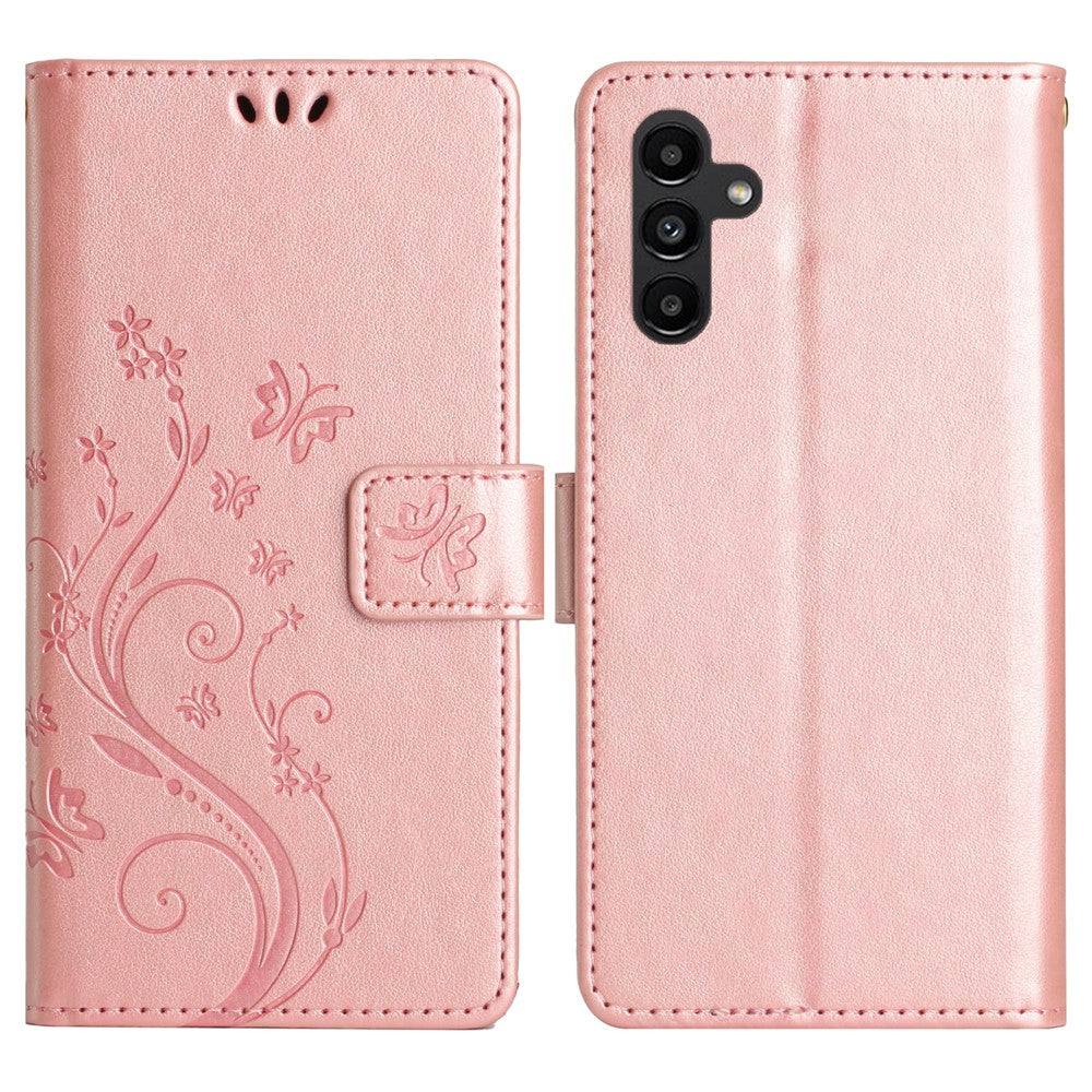 For Samsung Galaxy A16 5G / A16 4G Case PU Leather Phone Wallet Cover with Strap