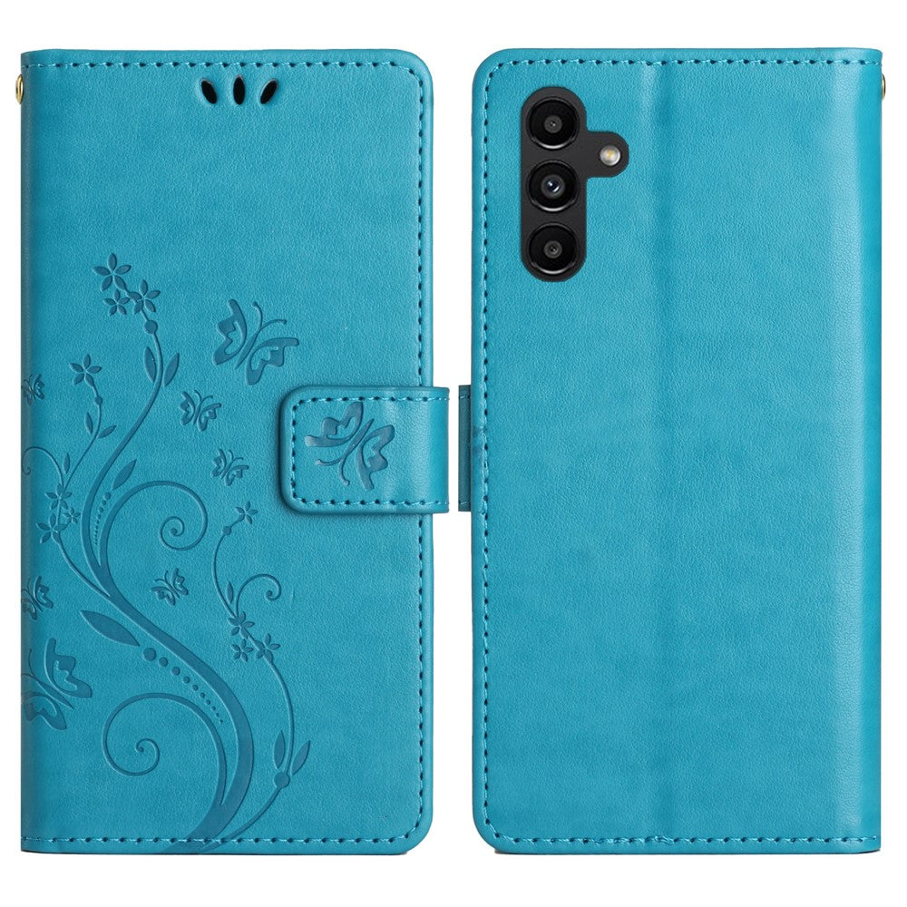 For Samsung Galaxy A16 5G / A16 4G Case PU Leather Phone Wallet Cover with Strap