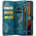 For iPhone 16 Pro Max Phone Cases CASEME 008 Leather Cover with Detachable Wallet and Strap