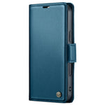 For iPhone 16 Pro Leather Case CASEME 023 RFID Blocking 3 Card Slot Mobile Cover