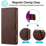 LC.IMEEKE For iPhone 16 Plus Case Calf Texture PU Leather Stand Wallet Phone Cover