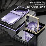 Xiaomi Mix Flip 5G-skal Galvaniserat hårt PC-skyddande mobilskal