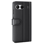 For OnePlus Nord 4 Case Genuine Split Leather Phone Cover with Wallet Stand