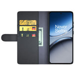 For OnePlus Nord 4 Case Genuine Split Leather Phone Cover with Wallet Stand