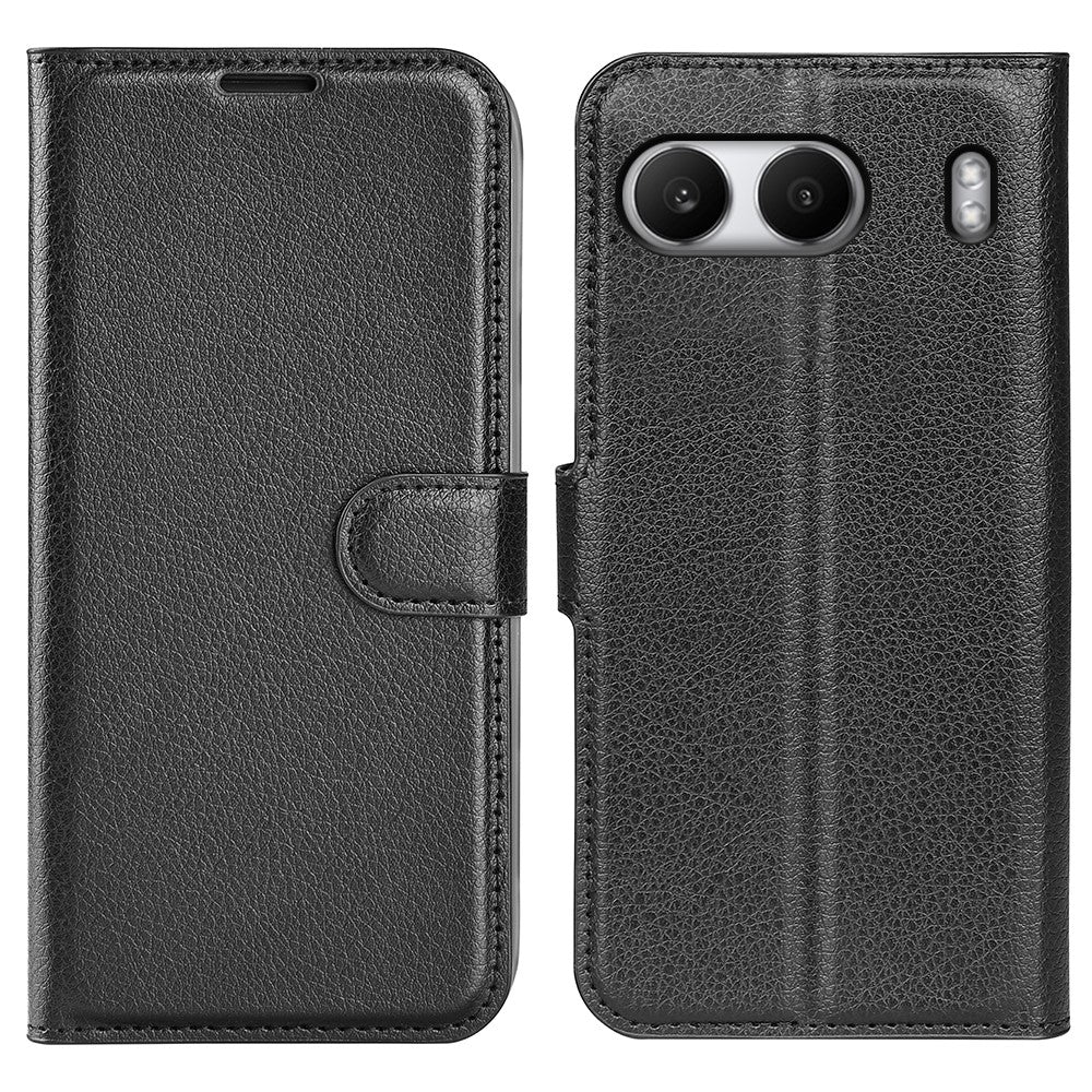 For OnePlus Nord 4 Case Litchi Texture Shockproof Leather Wallet Phone Cover