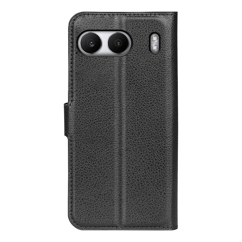 For OnePlus Nord 4 Case Litchi Texture Shockproof Leather Wallet Phone Cover