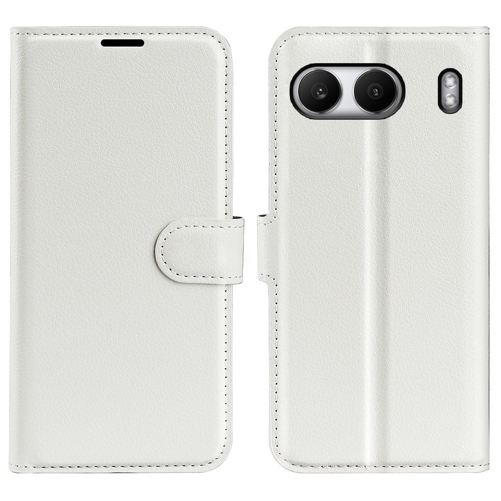 For OnePlus Nord 4 Case Litchi Texture Shockproof Leather Wallet Phone Cover