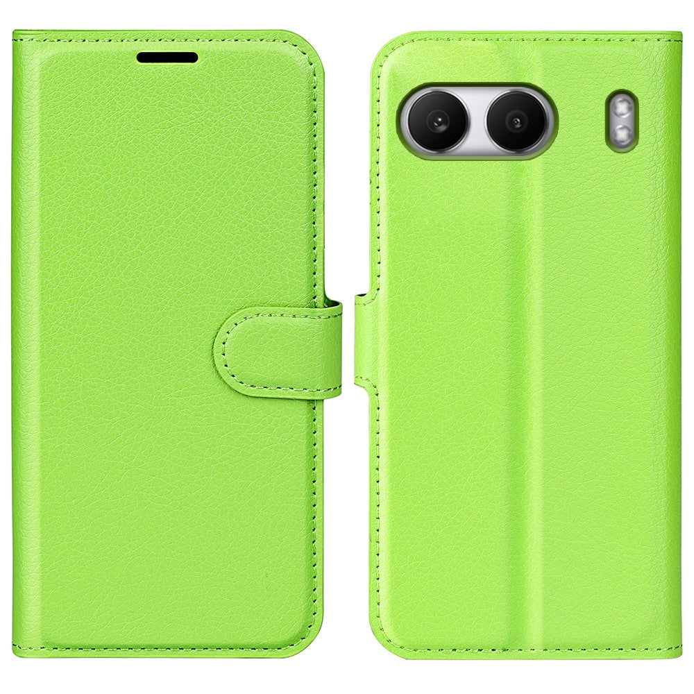 For OnePlus Nord 4 Case Litchi Texture Shockproof Leather Wallet Phone Cover