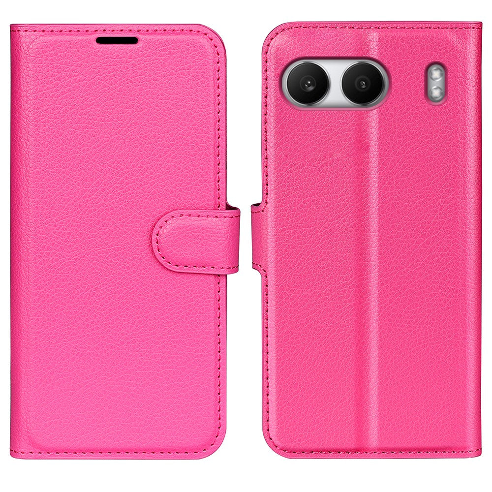 For OnePlus Nord 4 Case Litchi Texture Shockproof Leather Wallet Phone Cover