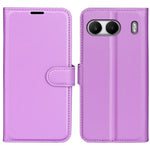 For OnePlus Nord 4 Case Litchi Texture Shockproof Leather Wallet Phone Cover