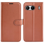 For OnePlus Nord 4 Case Litchi Texture Shockproof Leather Wallet Phone Cover