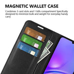 For Samsung Galaxy A06 4G Case Litchi Texture Shockproof Leather Wallet Phone Cover