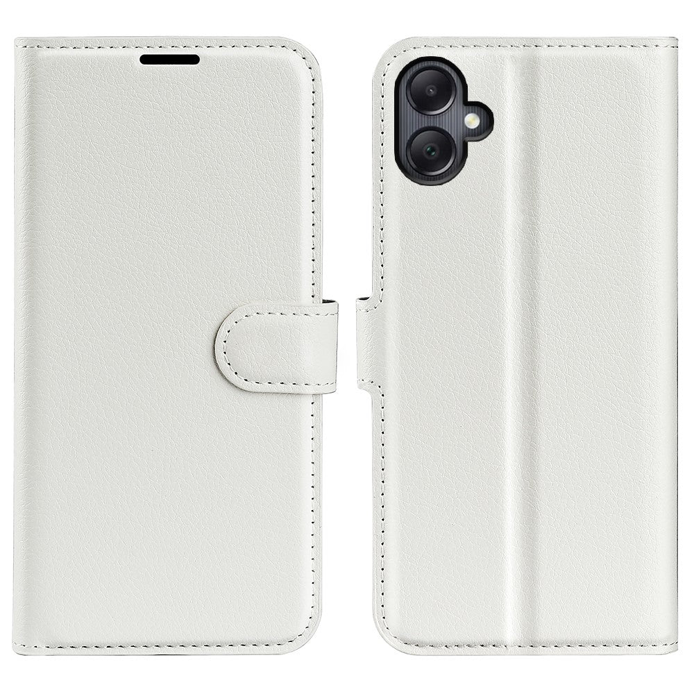 For Samsung Galaxy A06 4G Case Litchi Texture Shockproof Leather Wallet Phone Cover