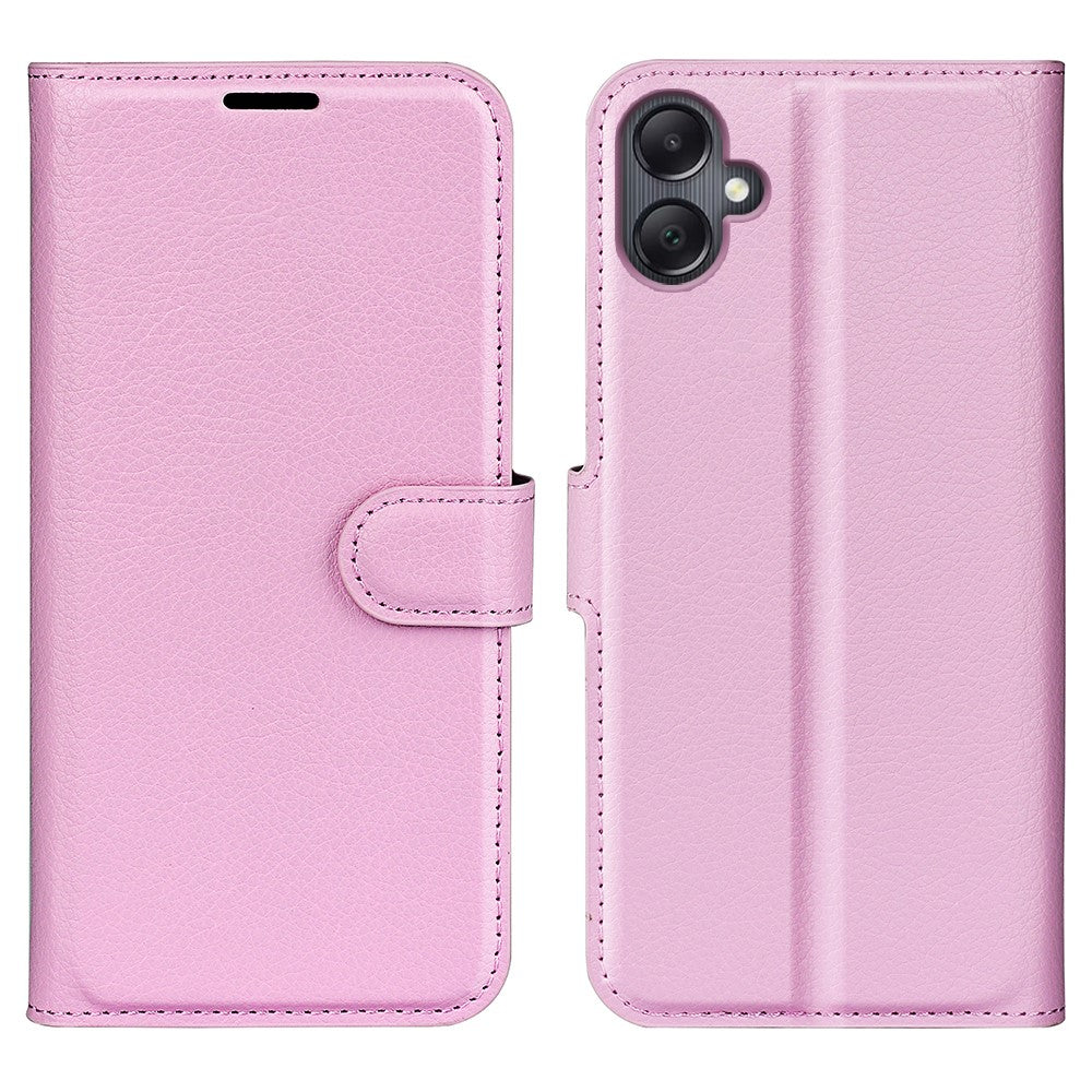 For Samsung Galaxy A06 4G Case Litchi Texture Shockproof Leather Wallet Phone Cover