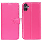 For Samsung Galaxy A06 4G Case Litchi Texture Shockproof Leather Wallet Phone Cover