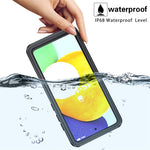 REDPEPPER Til Samsung Galaxy A52s 5G / A52 5G / A52 4G Cover IP68 Vandtæt PC+TPU Telefoncover