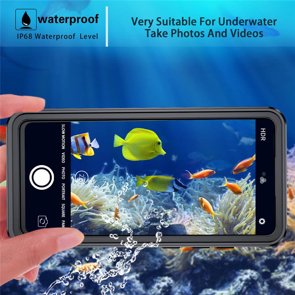 REDPEPPER Til Samsung Galaxy A52s 5G / A52 5G / A52 4G Cover IP68 Vandtæt PC+TPU Telefoncover