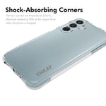 ENKAY HAT PRINCE For Samsung Galaxy M35 5G Clear Case TPU Phone Cover Corner Airbag Fall Protection