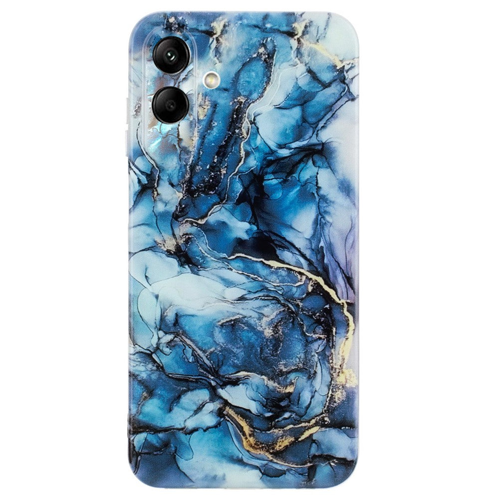 For Samsung Galaxy A06 4G Case Flexible TPU Marble Pattern Phone Cover