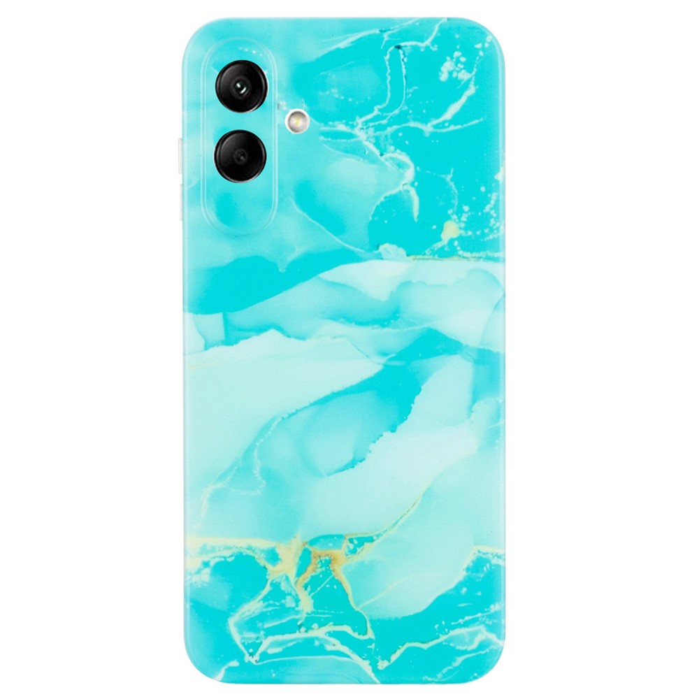 For Samsung Galaxy A06 4G Case Flexible TPU Marble Pattern Phone Cover