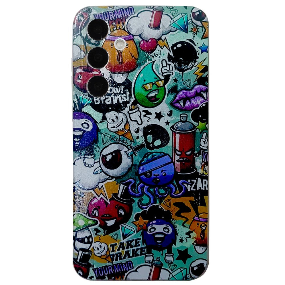 For Samsung Galaxy A16 5G / A16 4G Case Pattern Printing Cell Phone TPU Back Cover
