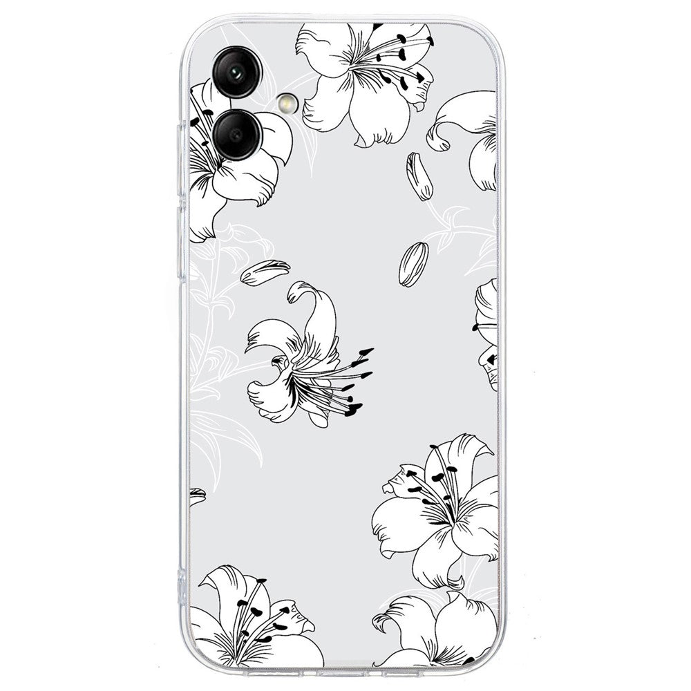 For Samsung Galaxy A06 4G Case Pattern Printing Soft TPU Back Phone Cover